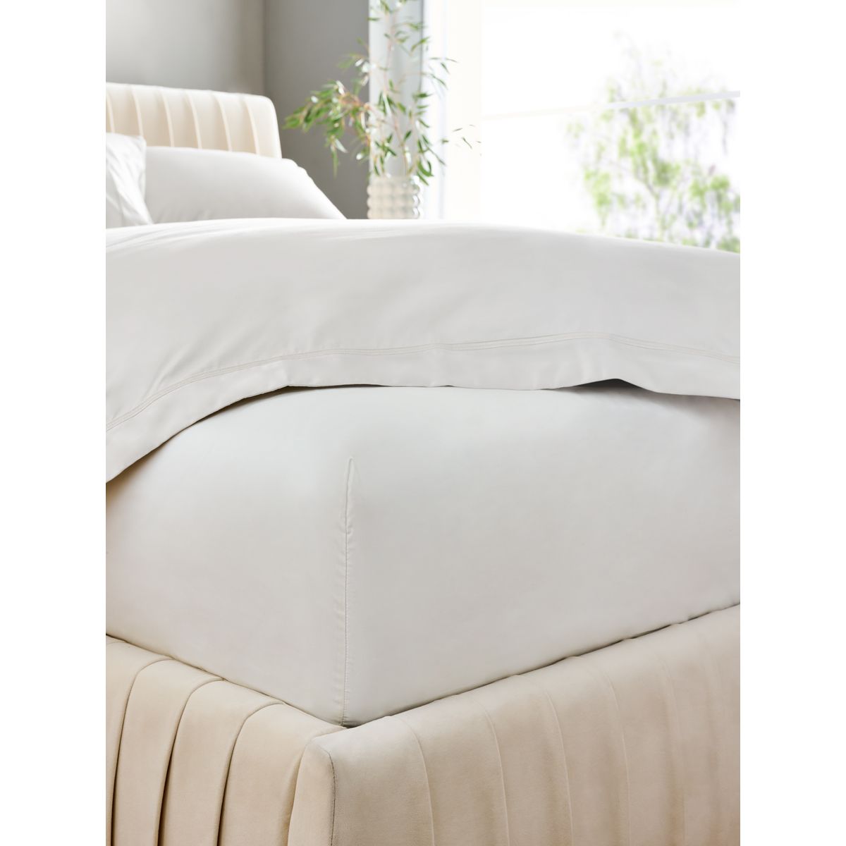 Drap satin coton 600 fils luxe, NEXT