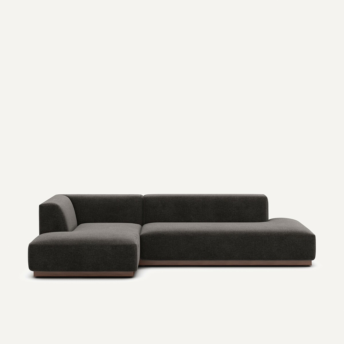 AM.PM Linker hoekbank XL chenille fluweel, Jacopo
