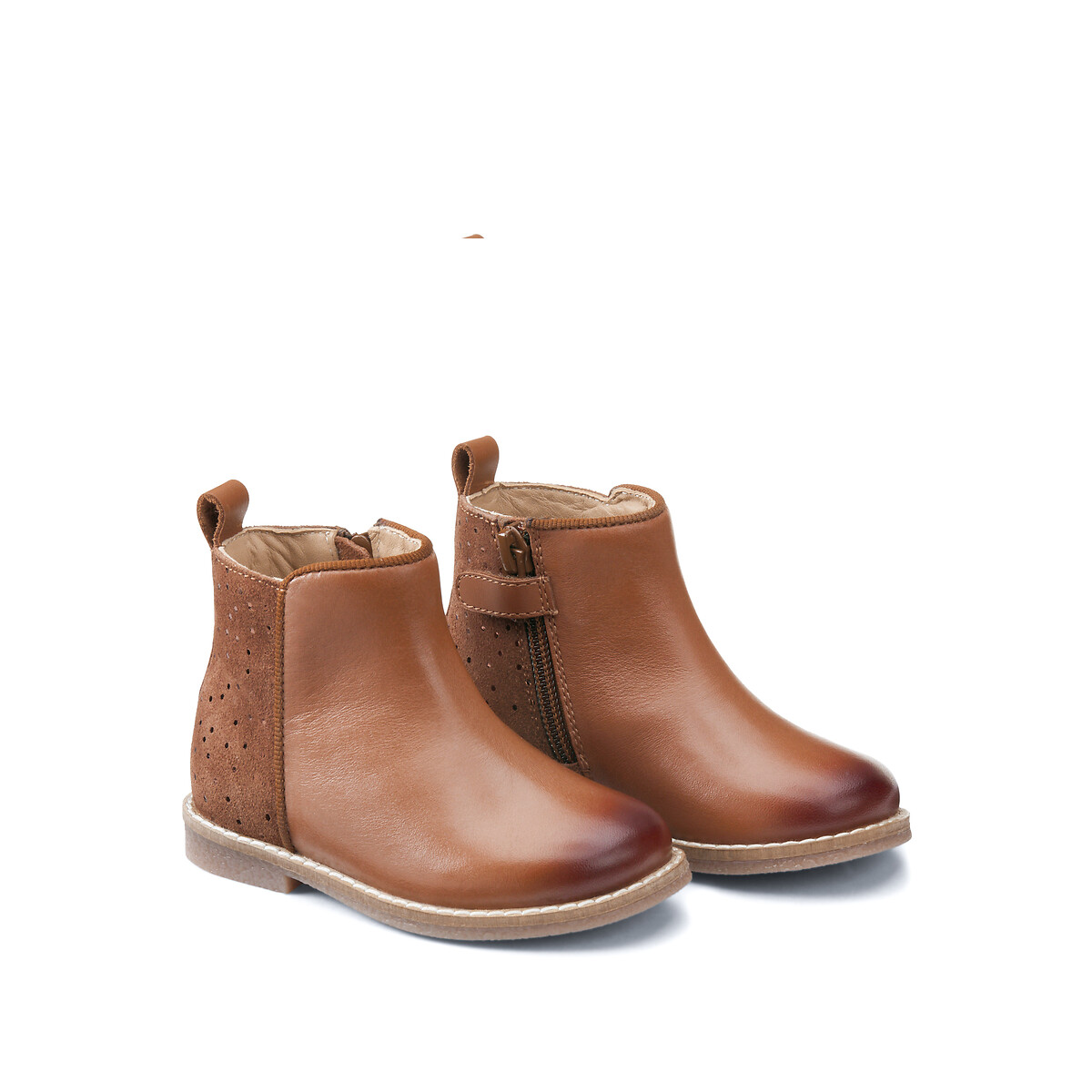 Shops boots camel fille