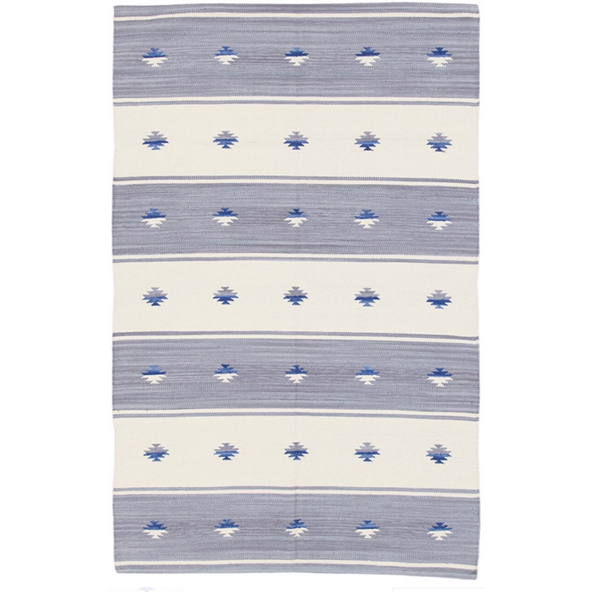 Tapis salon et chambre moderne coton DECKO, NOVATREND