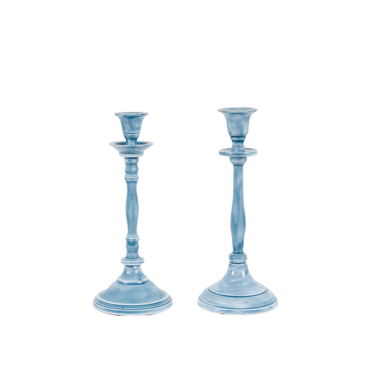 Set Of 2 Alassio Candlesticks, ÉDITÉ