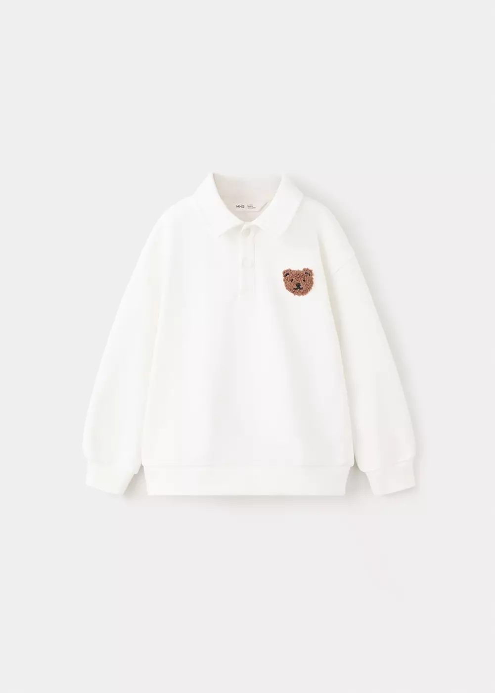 Sweat-shirt polo relaxed-fit, MANGO BABY