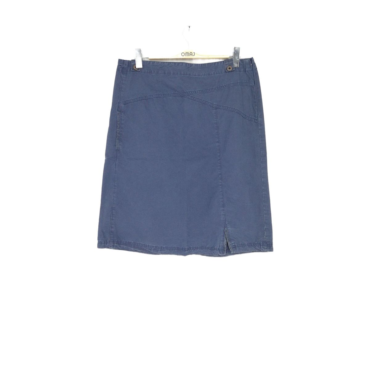 Jupe courte tr s bon tat bleu Saint James La Redoute