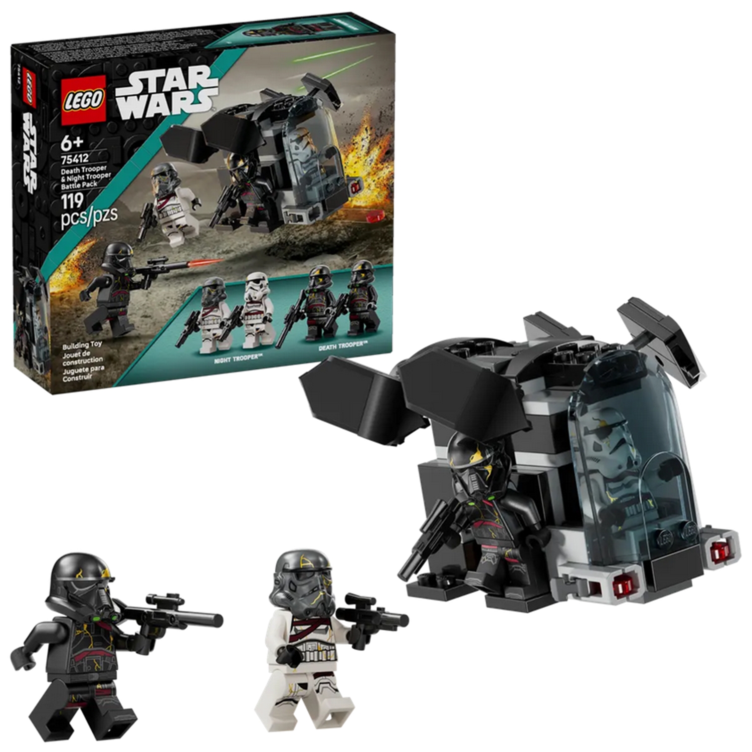 Pack de combat Death Troopers contre Night Troopers, LEGO