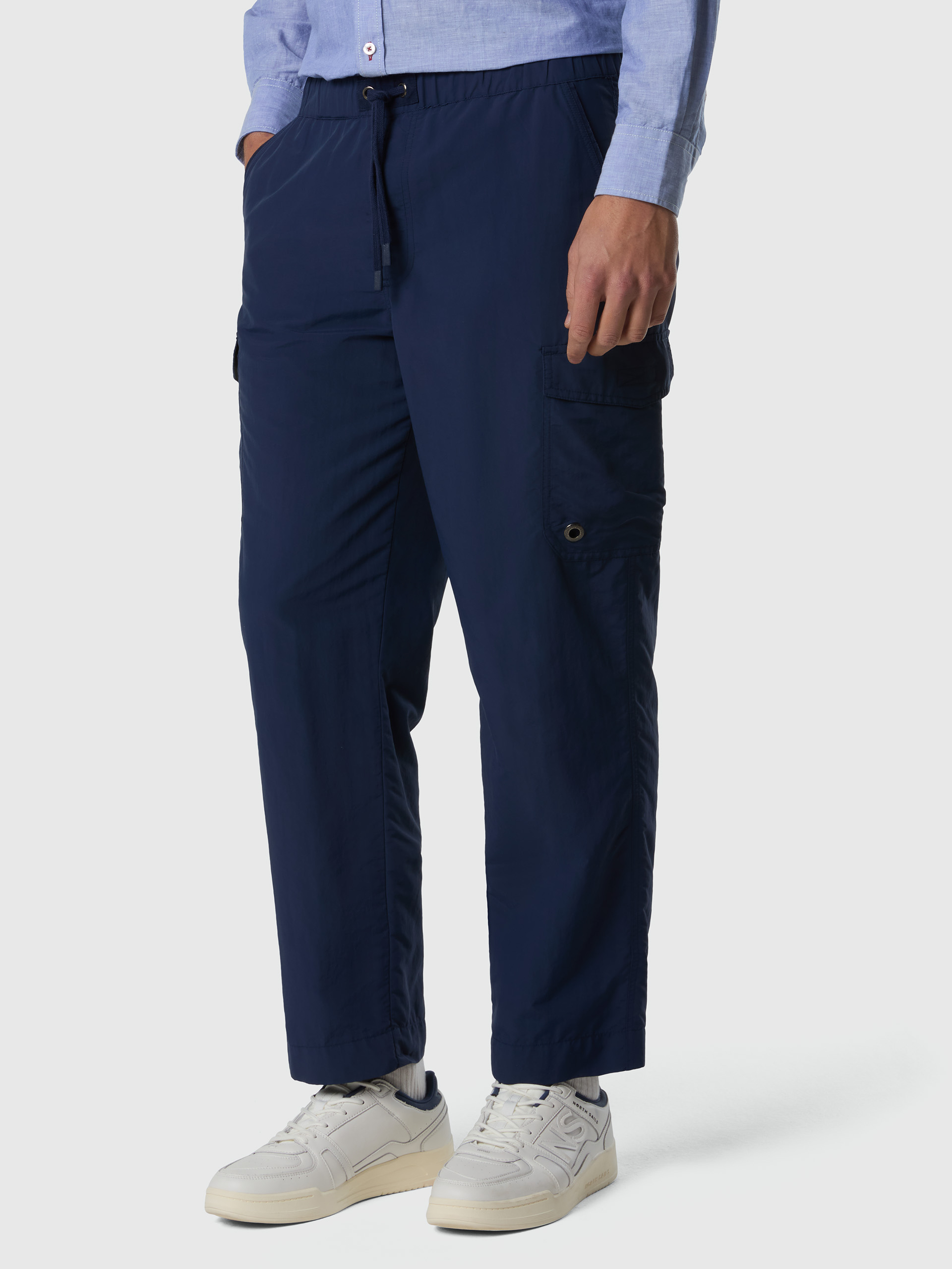 Pantalon cargo léger en popeline, NORTH SAILS
