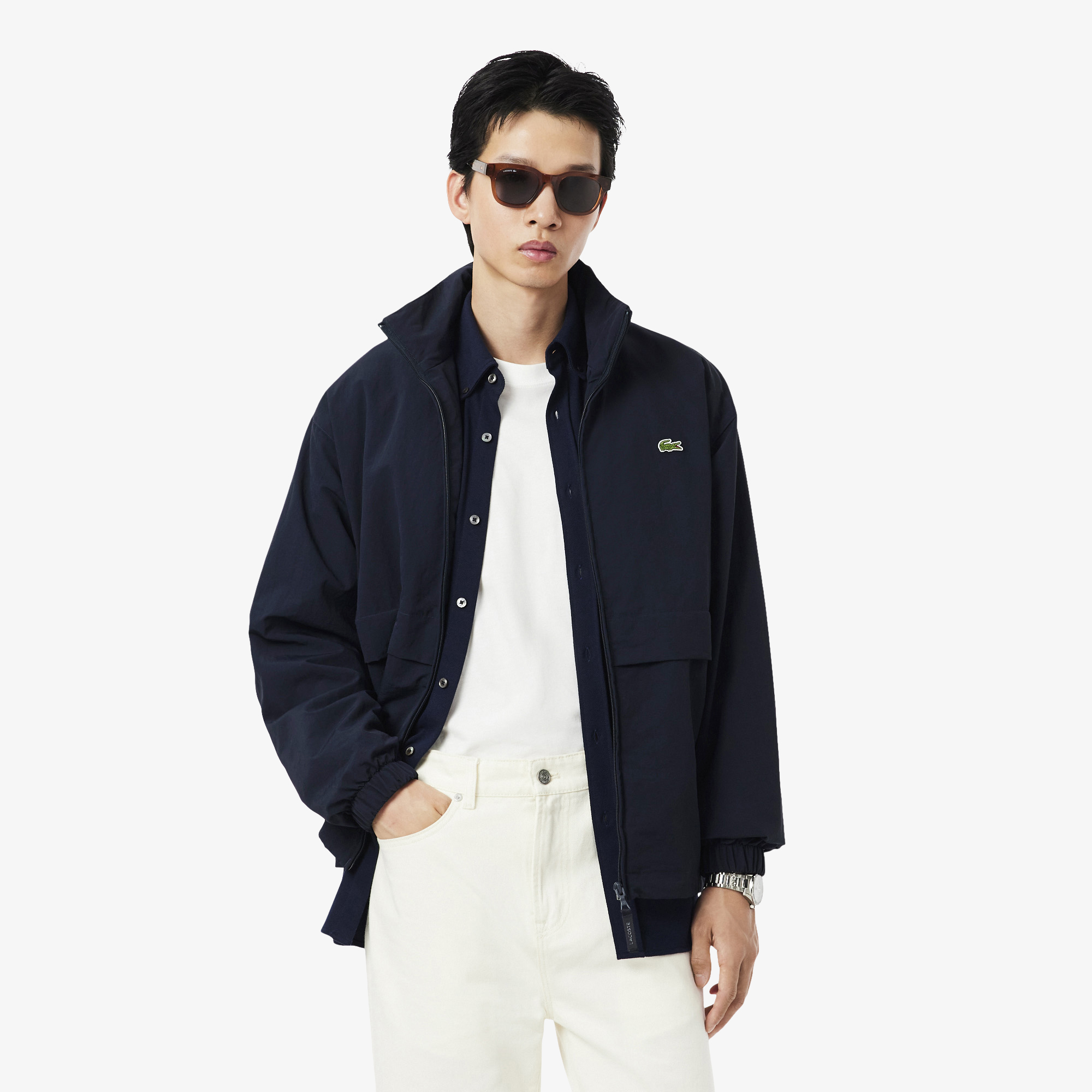 Coupe-vent nylon technique déperlant, LACOSTE