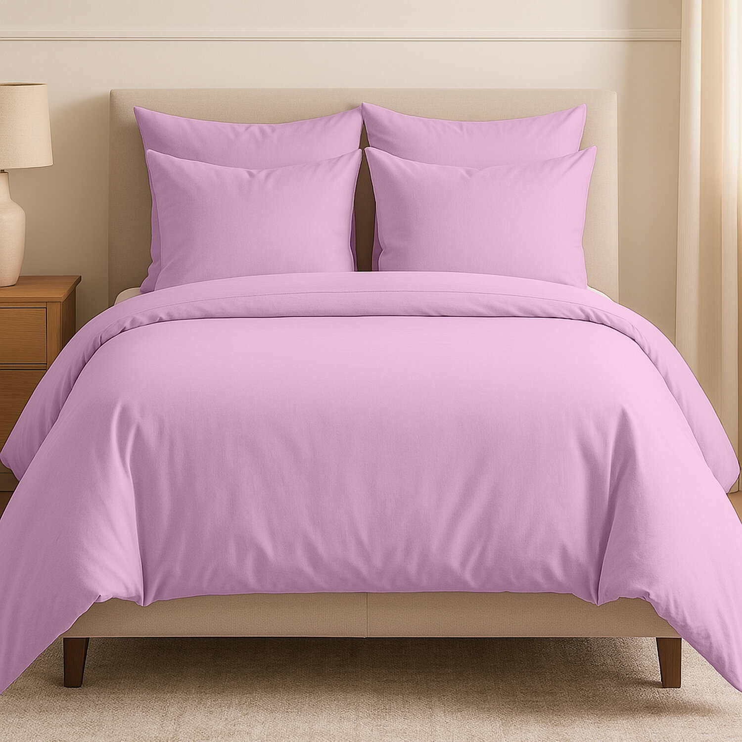 housse de couette coton unie, OLI, C DESIGN HOME TEXTILE