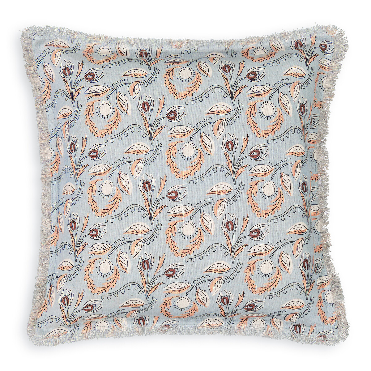 Octavine 40 x 40cm Floral Linen/Cotton Cushion Cover