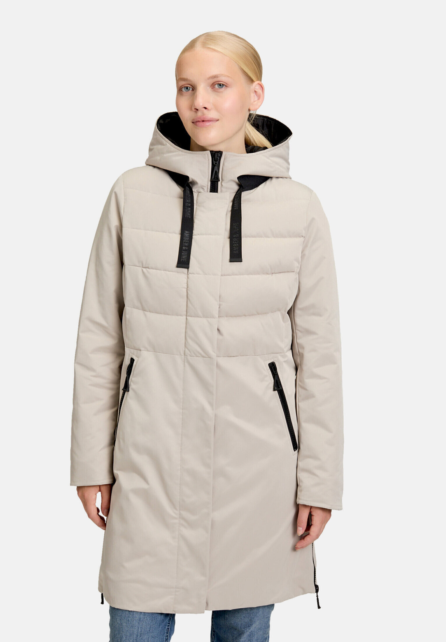 Veste d'hiver duvet synthétique, AMBER & JUNE