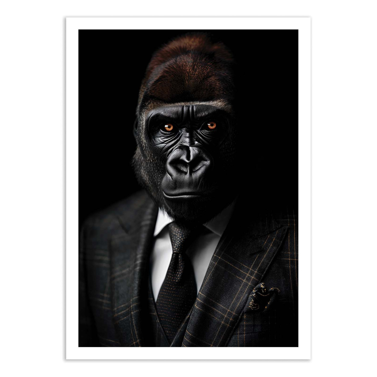Affiche d'art - Gorilla Wild Suits - Philippe Hugonnard, WALL EDITIONS