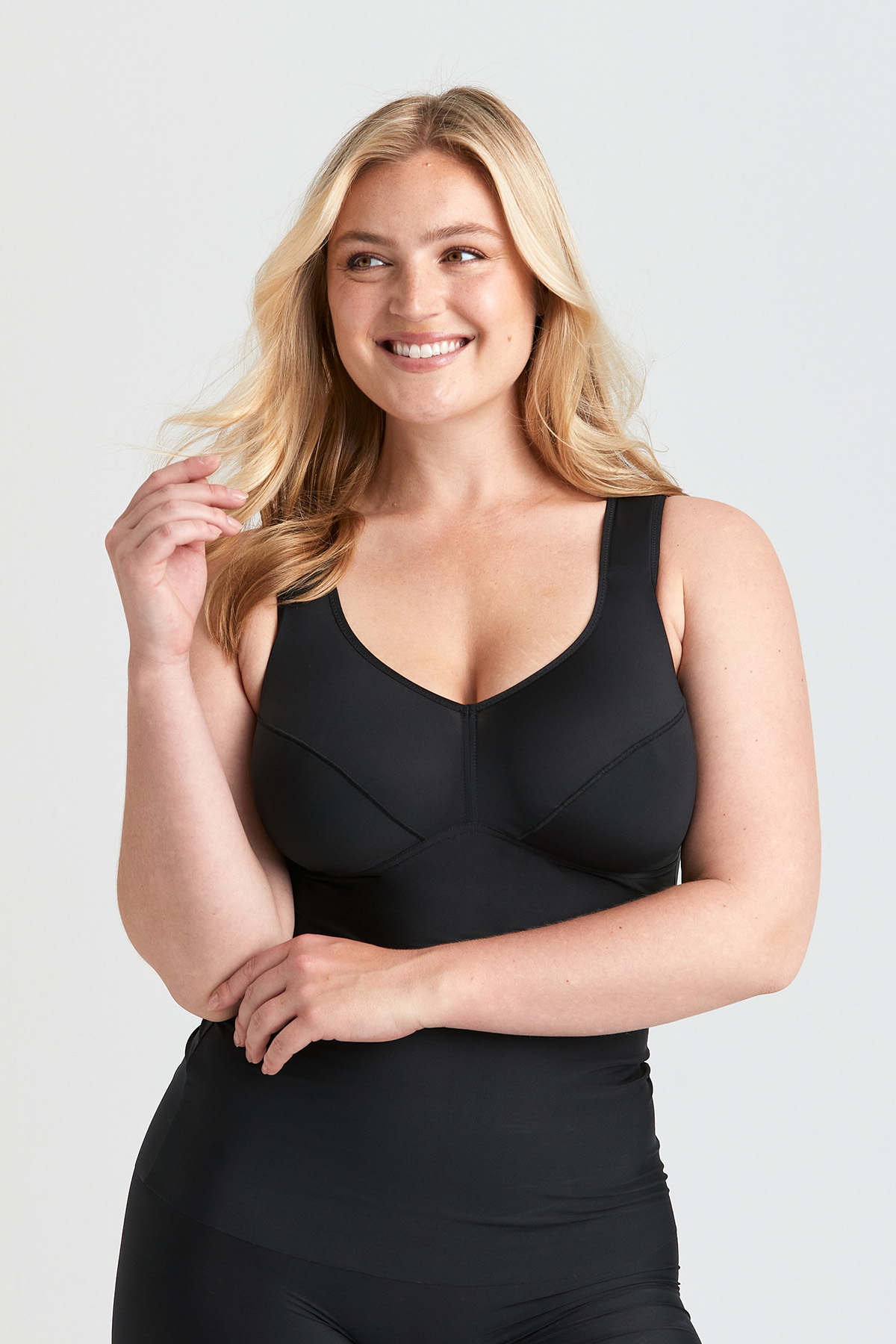 Cool Sensation Camisole Avec Décolleté En V, MISS MARY OF SWEDEN