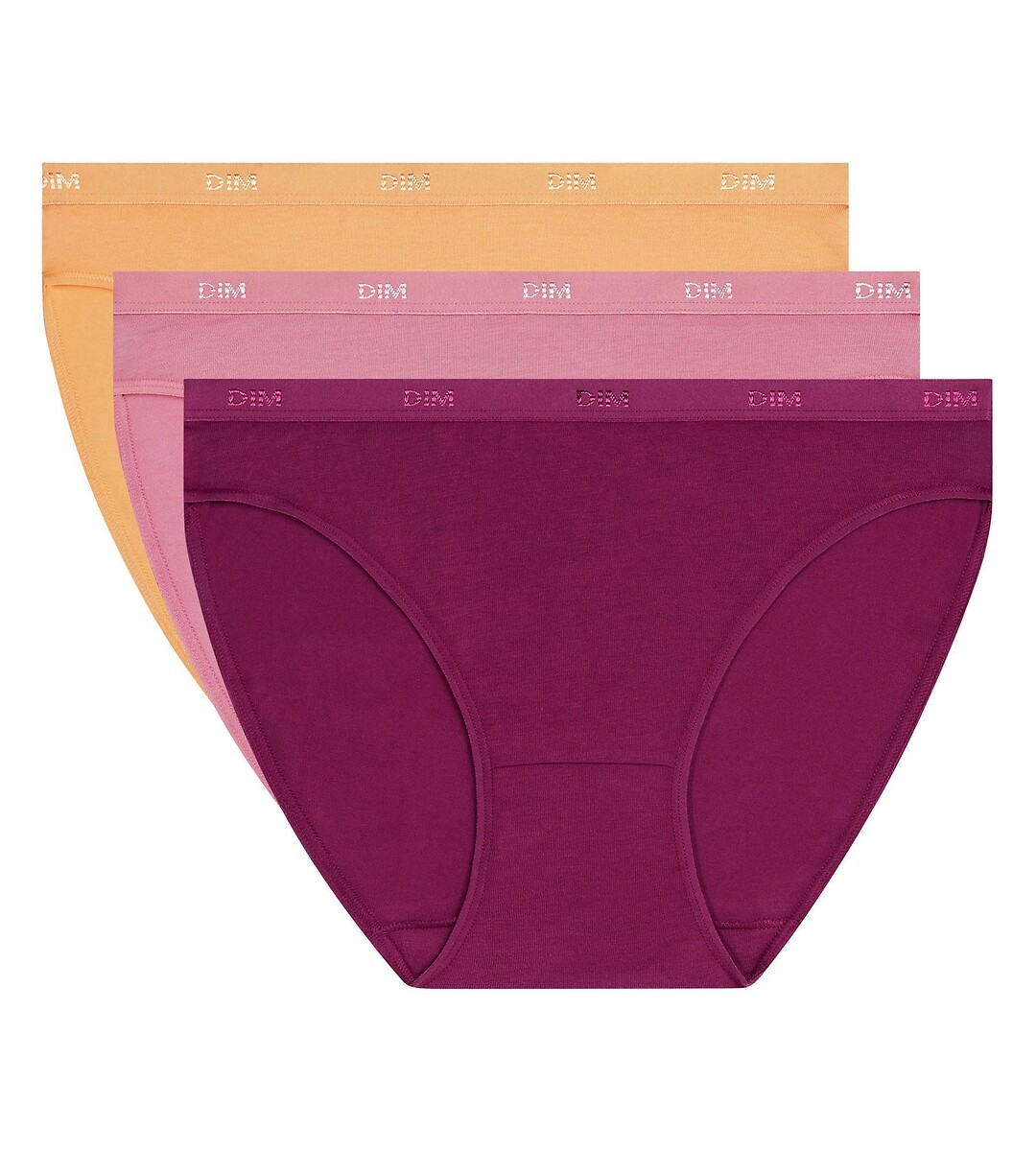 Lot de 3 slips Pockets Ecodim, DIM