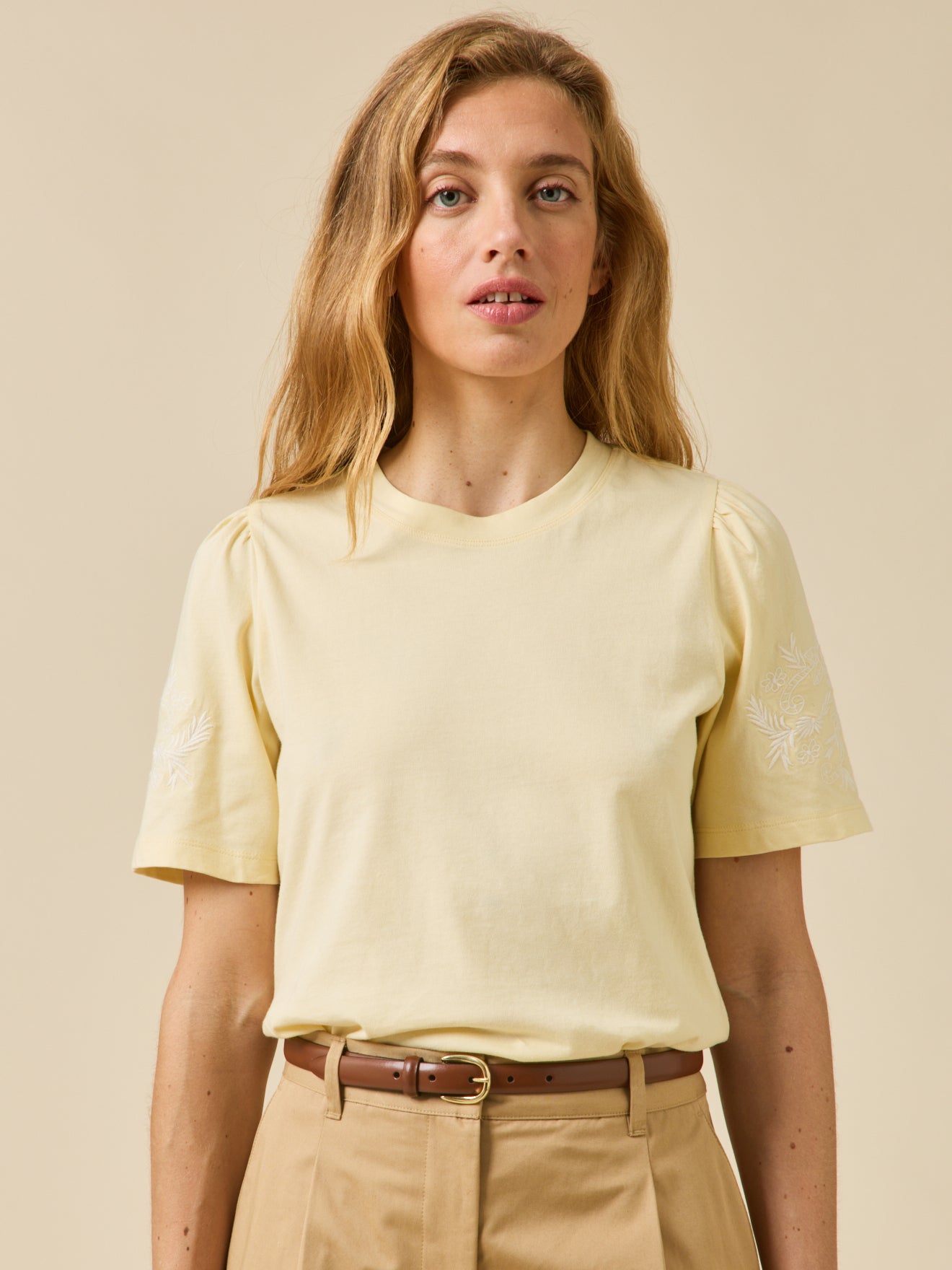 T-shirt brodé coton biologique, CYRILLUS