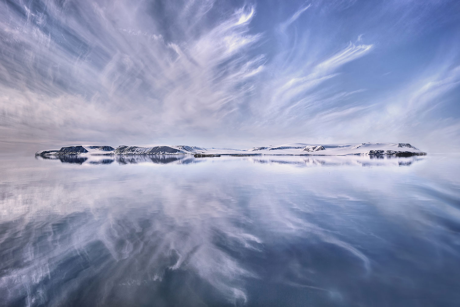 Tableau paysage Une Journee en Arctique, HEXOA