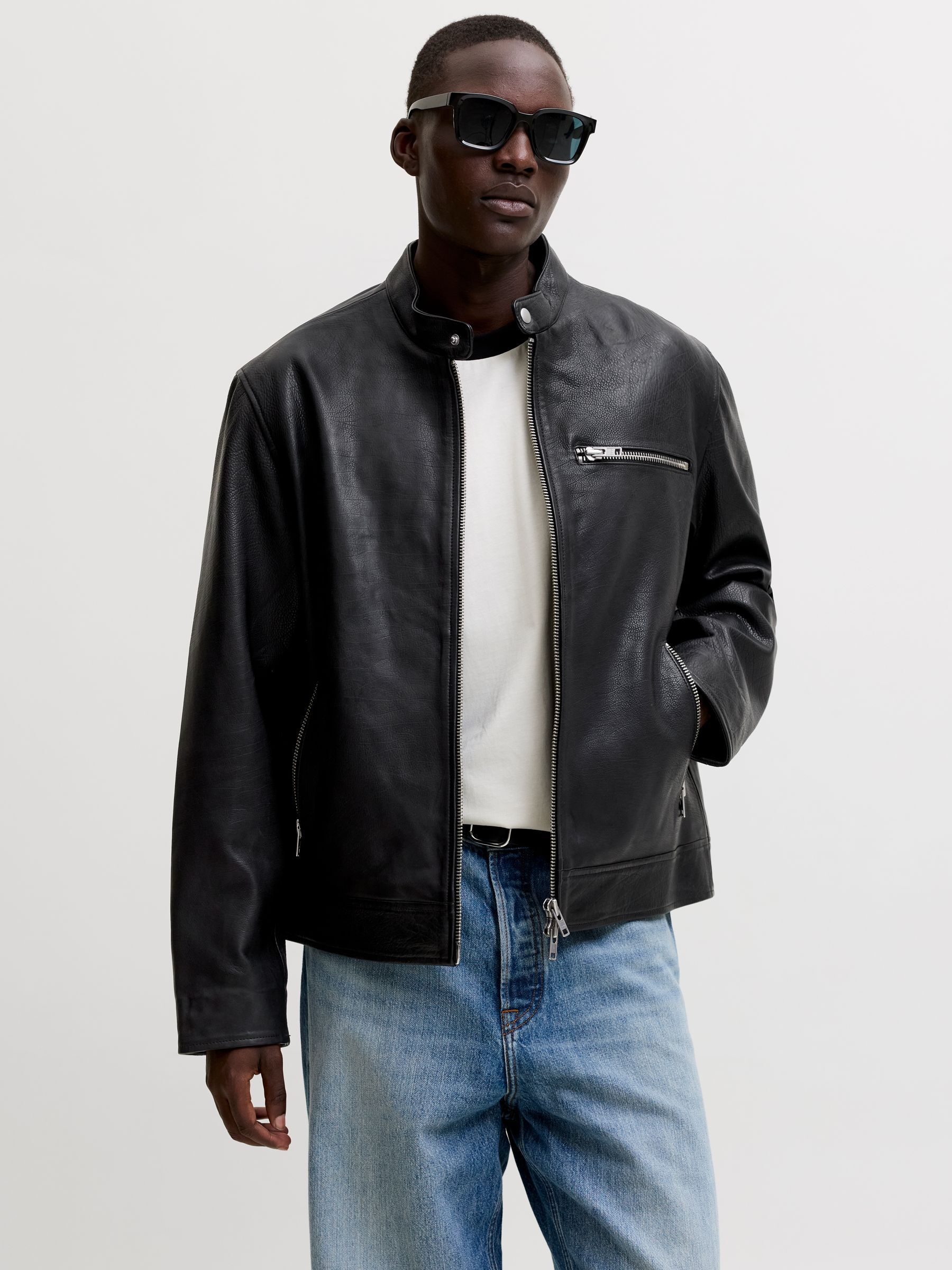 Veste En Cuir, JACK & JONES
