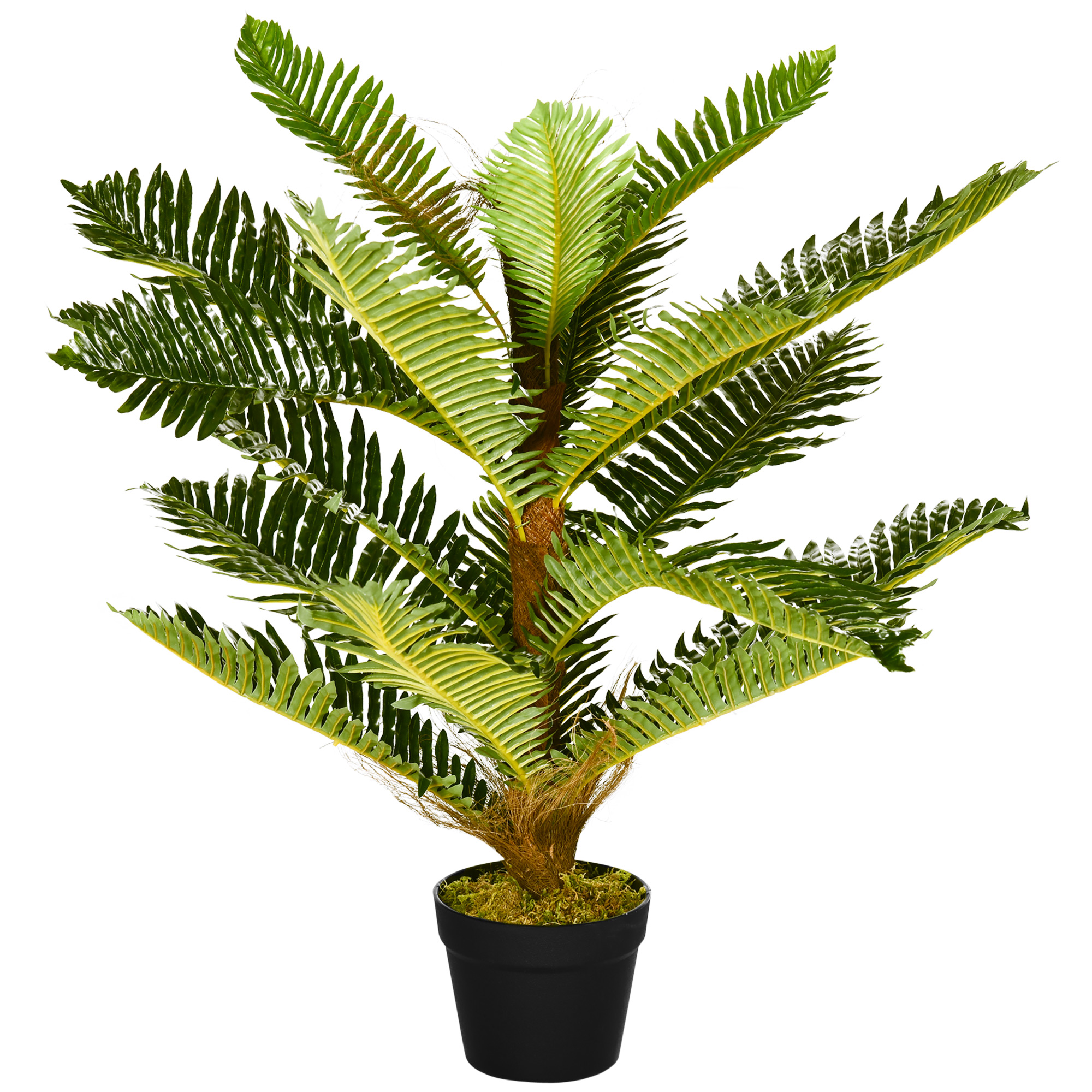 Palmier artificiel PEVA Vert, HOMCOM