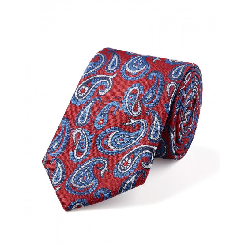Fabriquée en Espagne. La Redoute Homme Accessoires Cravates & Pochettes Nœuds papillons Cravate en soie naturelle 