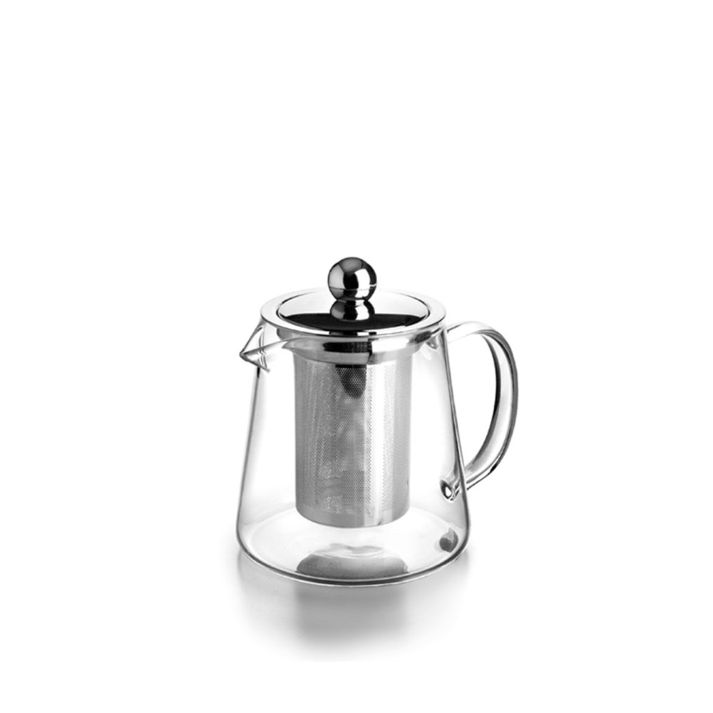 Theiere en verre avec filtre pour infusion 0.6 l, IBILI