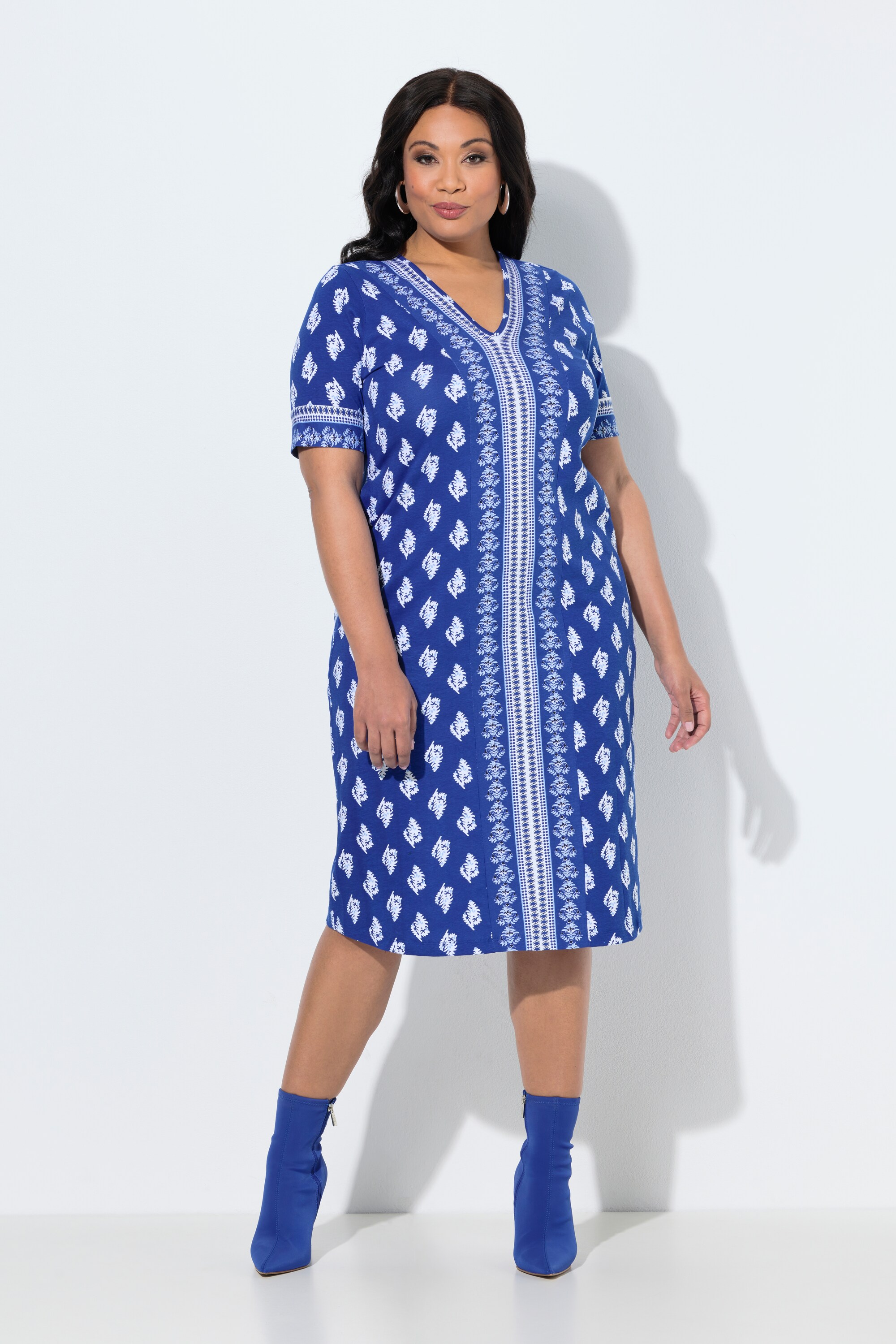 Robe midii motif ethnique, ULLA POPKEN