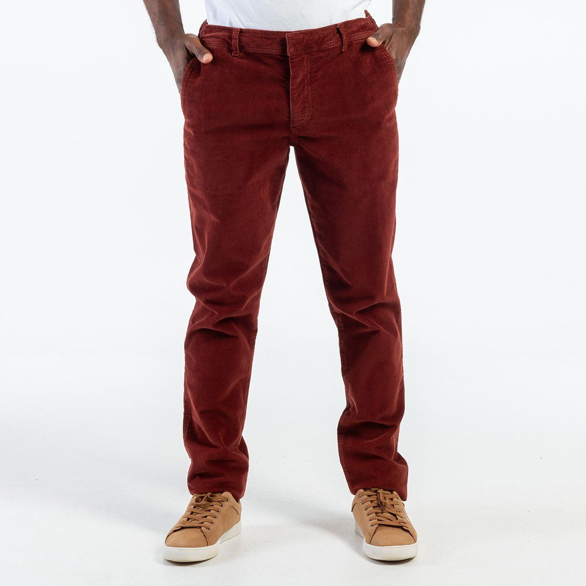 Pantalon velours marron homme La Redoute