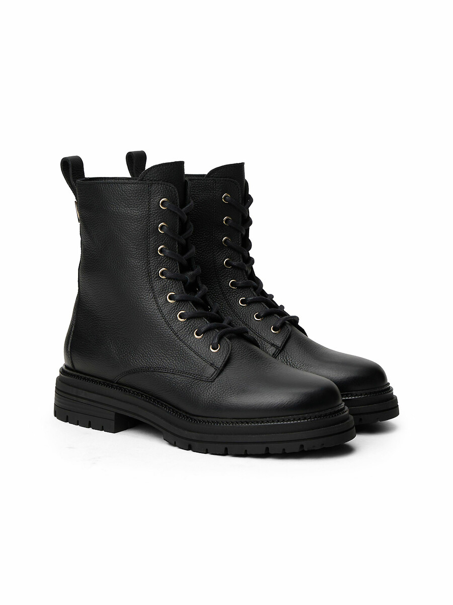 Tommy Hilfiger Botines de piel con cordones