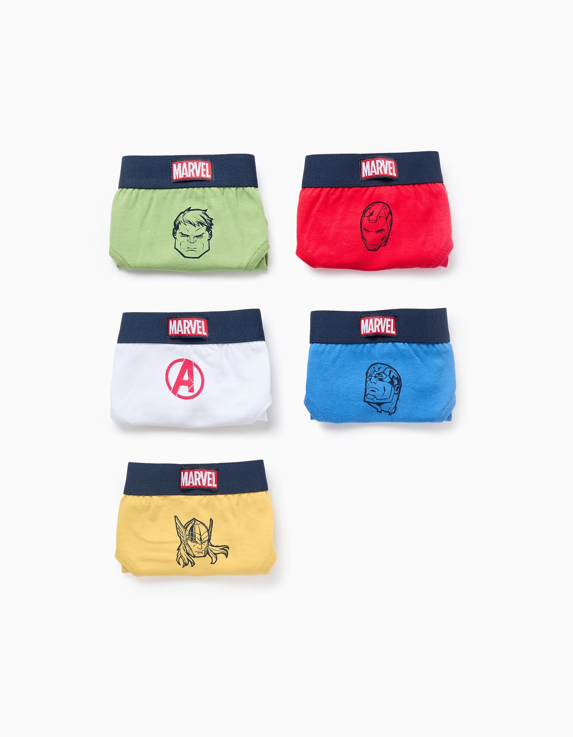 Pack 5 Slips Avengers, ZIPPY