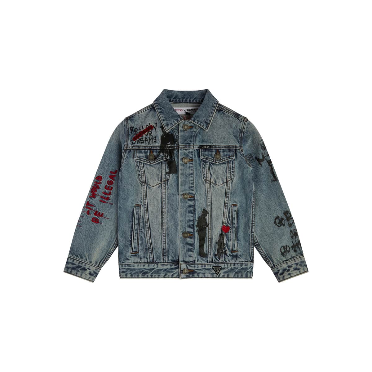 Veste en hotsell jean guess femme