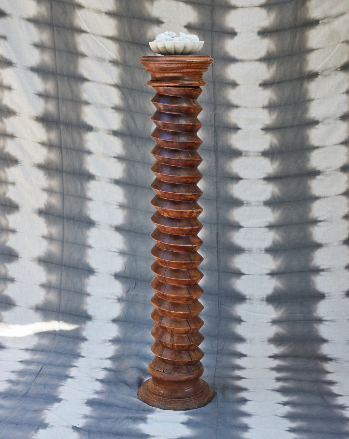 Colonne en bois brut tourné Alfred N°1403 - Bon état, DEBONGOUT
