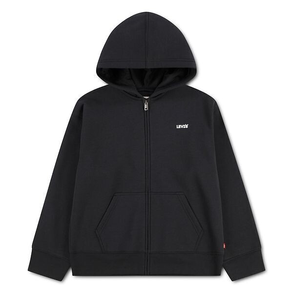 Sweat à capuche zippé, logo poitrine, en molleton, LEVI'S KIDS