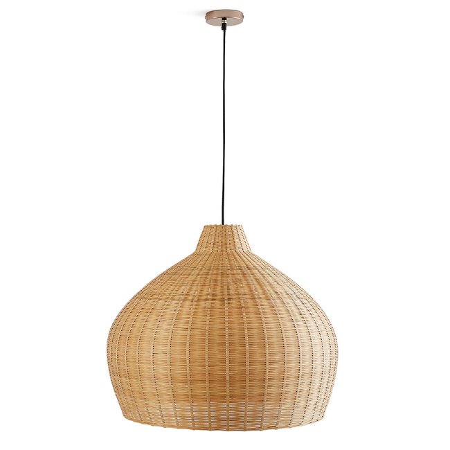 Vani 60cm Diameter Woven Bamboo Ceiling Light Shade natural LA REDOUTE INTERIEURS