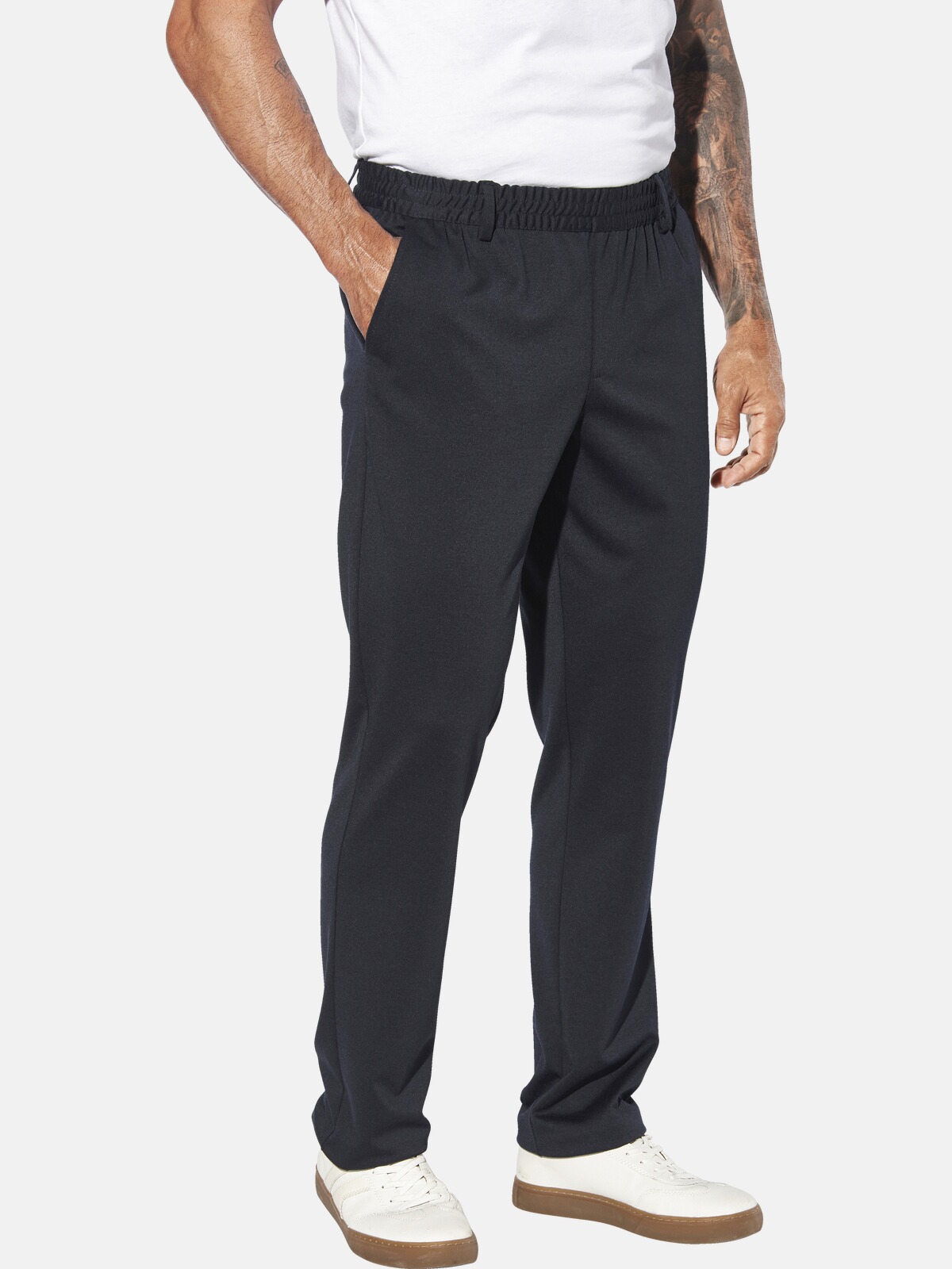Pantalon à taille élastiquée FJORDLUND, JAN VANDERSTORM