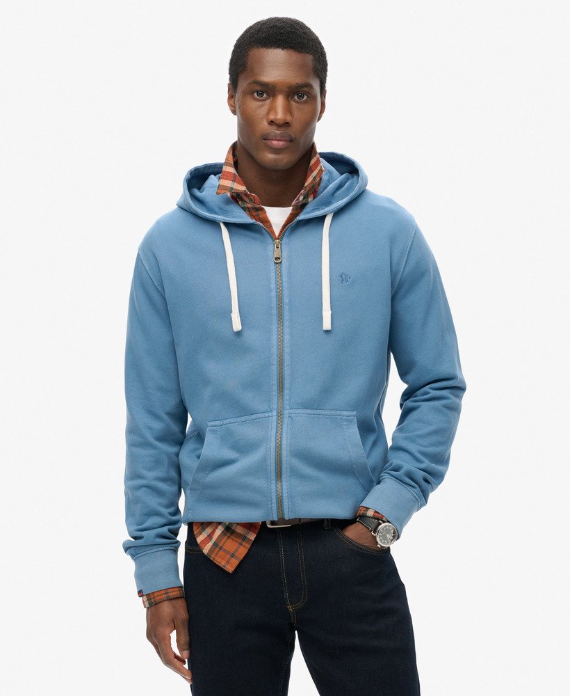 Sweat à capuche zippé Essential Classic, SUPERDRY