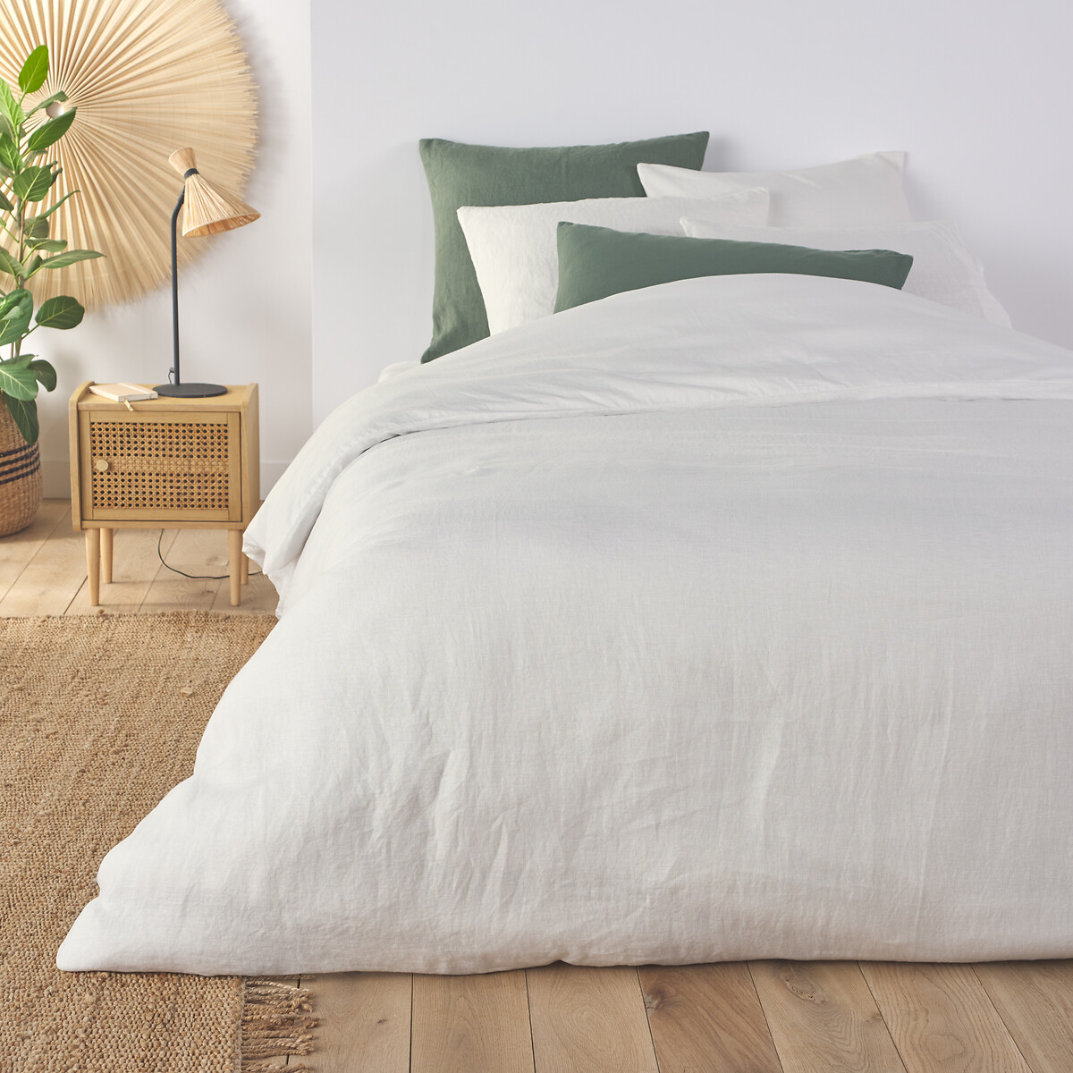 Annaba Two-Sided Washed Linen and Cotton Duvet Dover