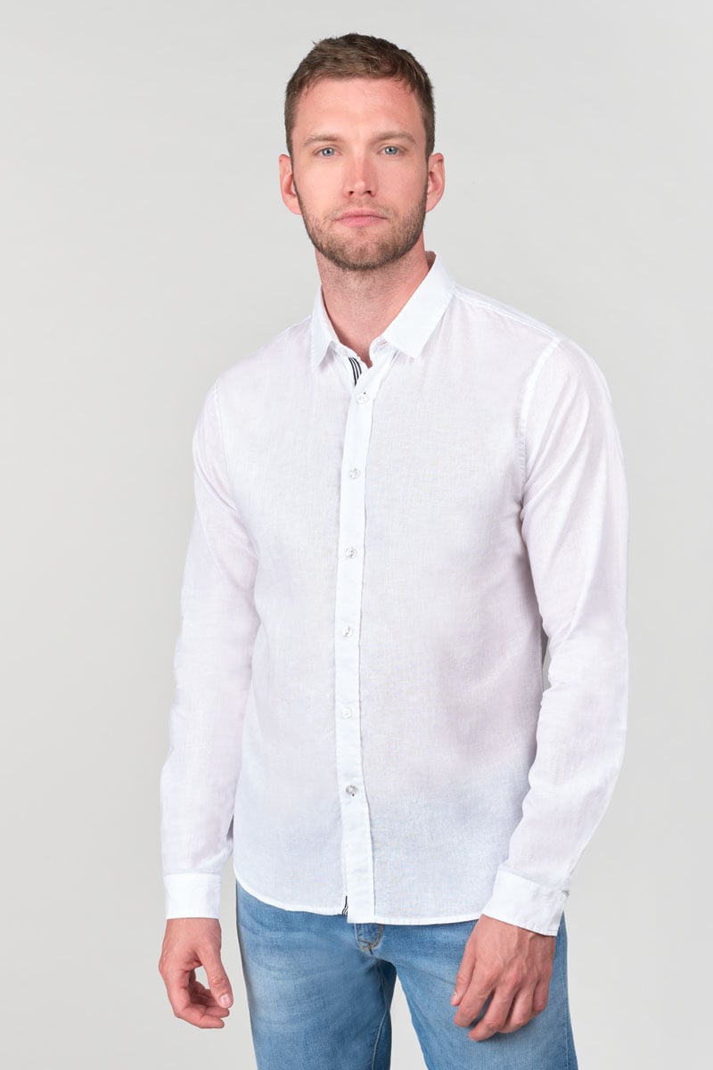 Chemise droite, manches longues, LE TEMPS DES CERISES