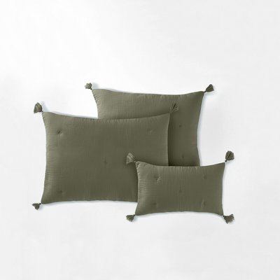 Kumla 100% Cotton Muslin Cushion Cover LA REDOUTE INTERIEURS
