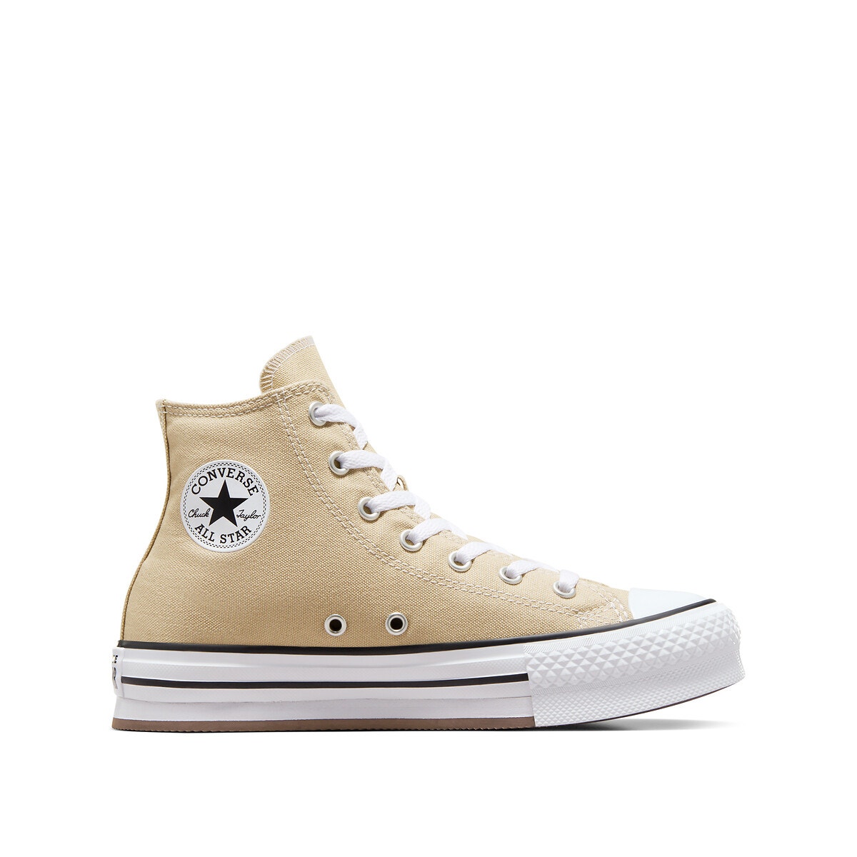 Converse enfant beige sale