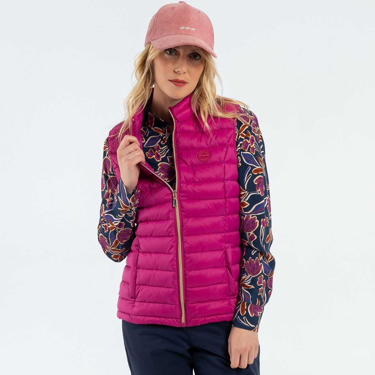 Doudoune sans clearance manche bordeaux