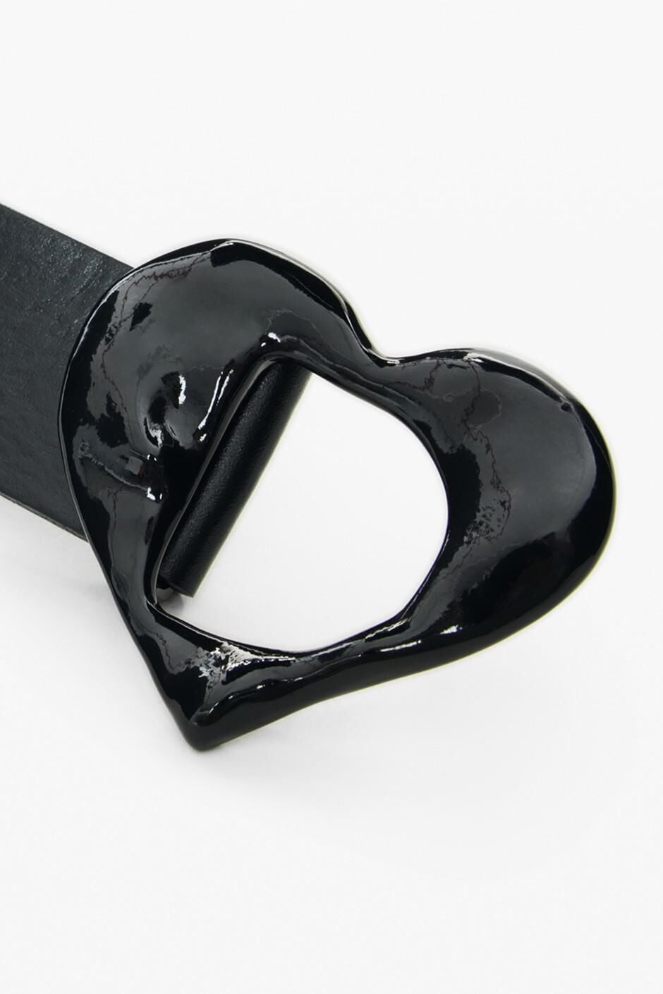Ceinture Cœur Cuir, DESIGUAL