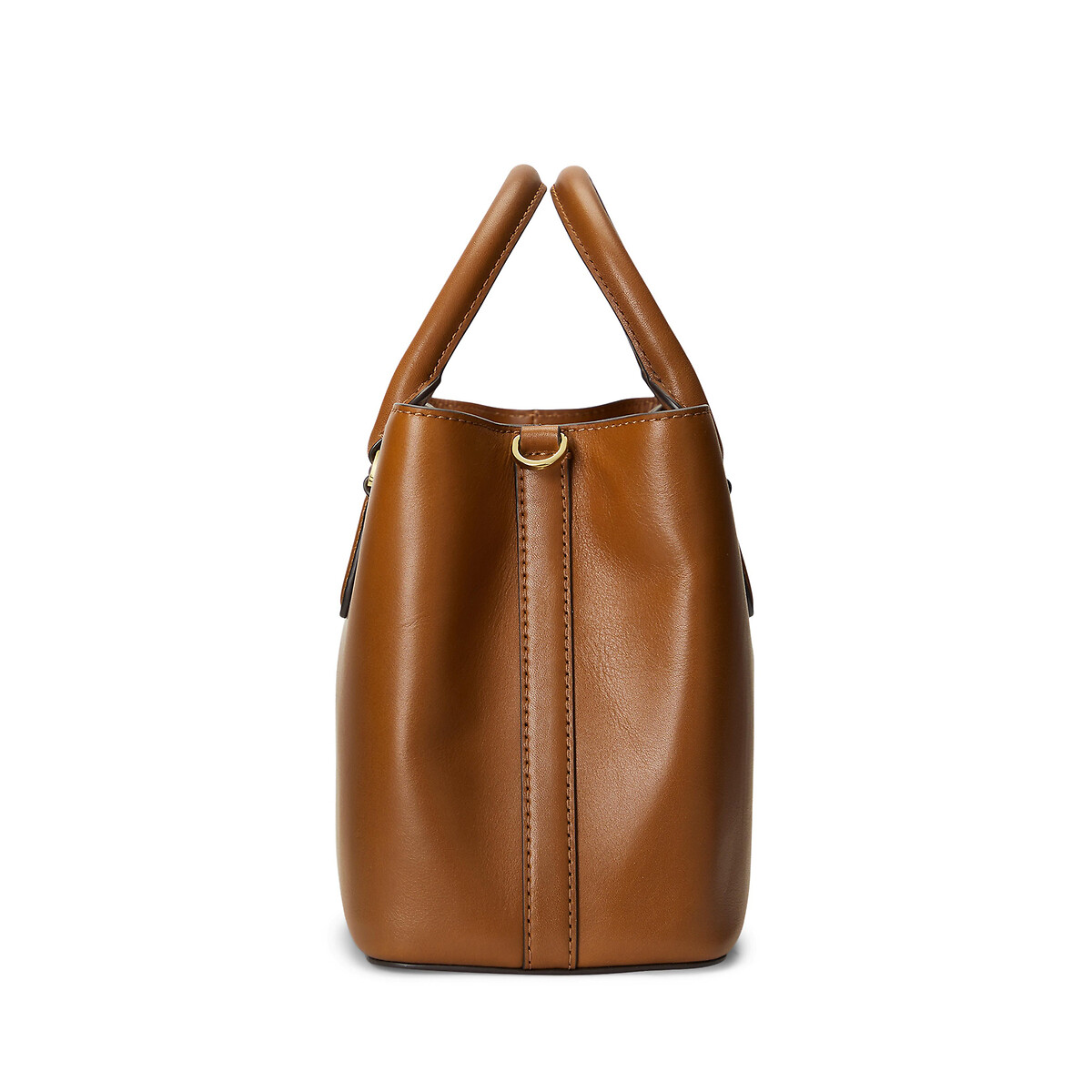 Ralph lauren cognac handbag hot sale