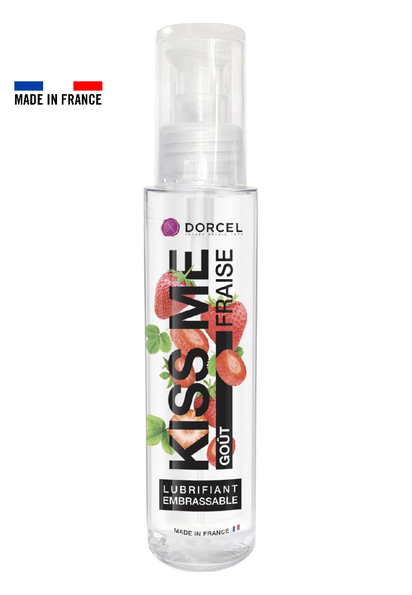 Lubrifiant embrassable goût fraise kiss me (100ml) Dorcel | La Redoute