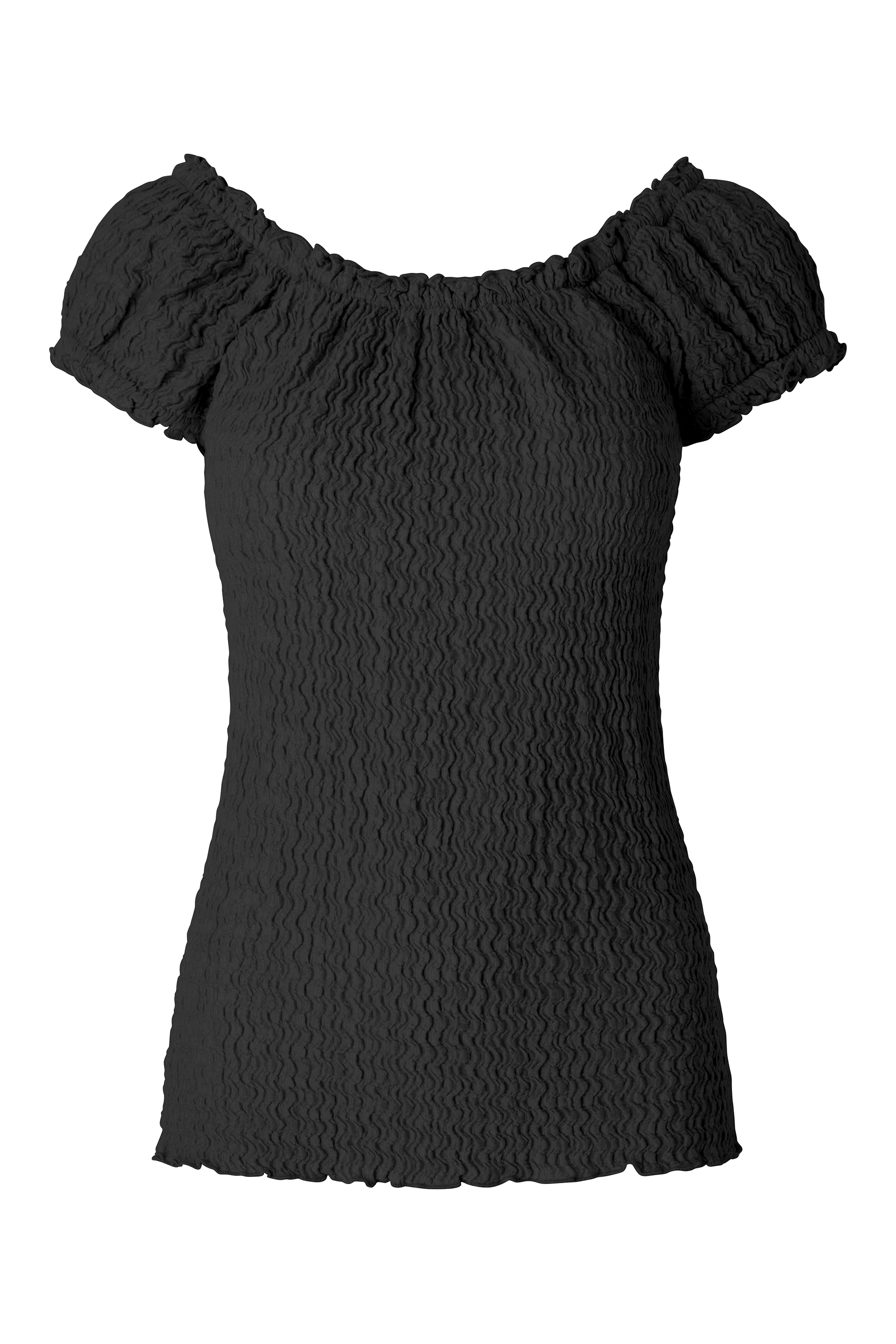 T-shirt en jersey texturé d’inspiration bohème, JOE BROWNS