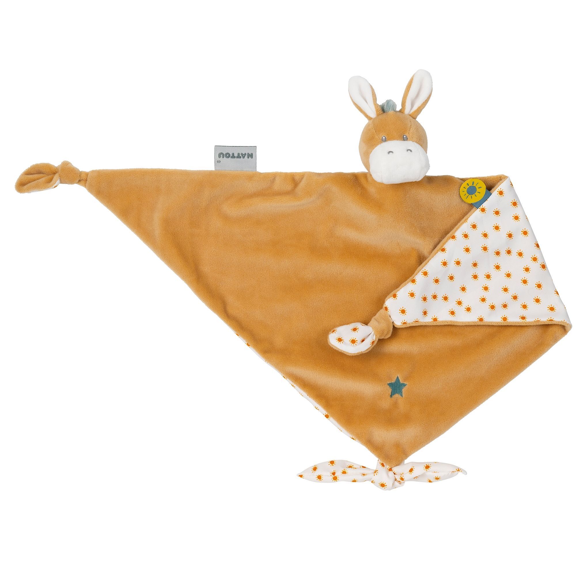 Maxi doudou Leo l'âne, NATTOU