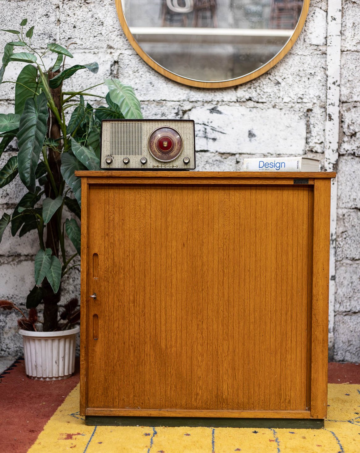 Armoire de rangements en bois Magda N°735 - Bon état, DEBONGOUT