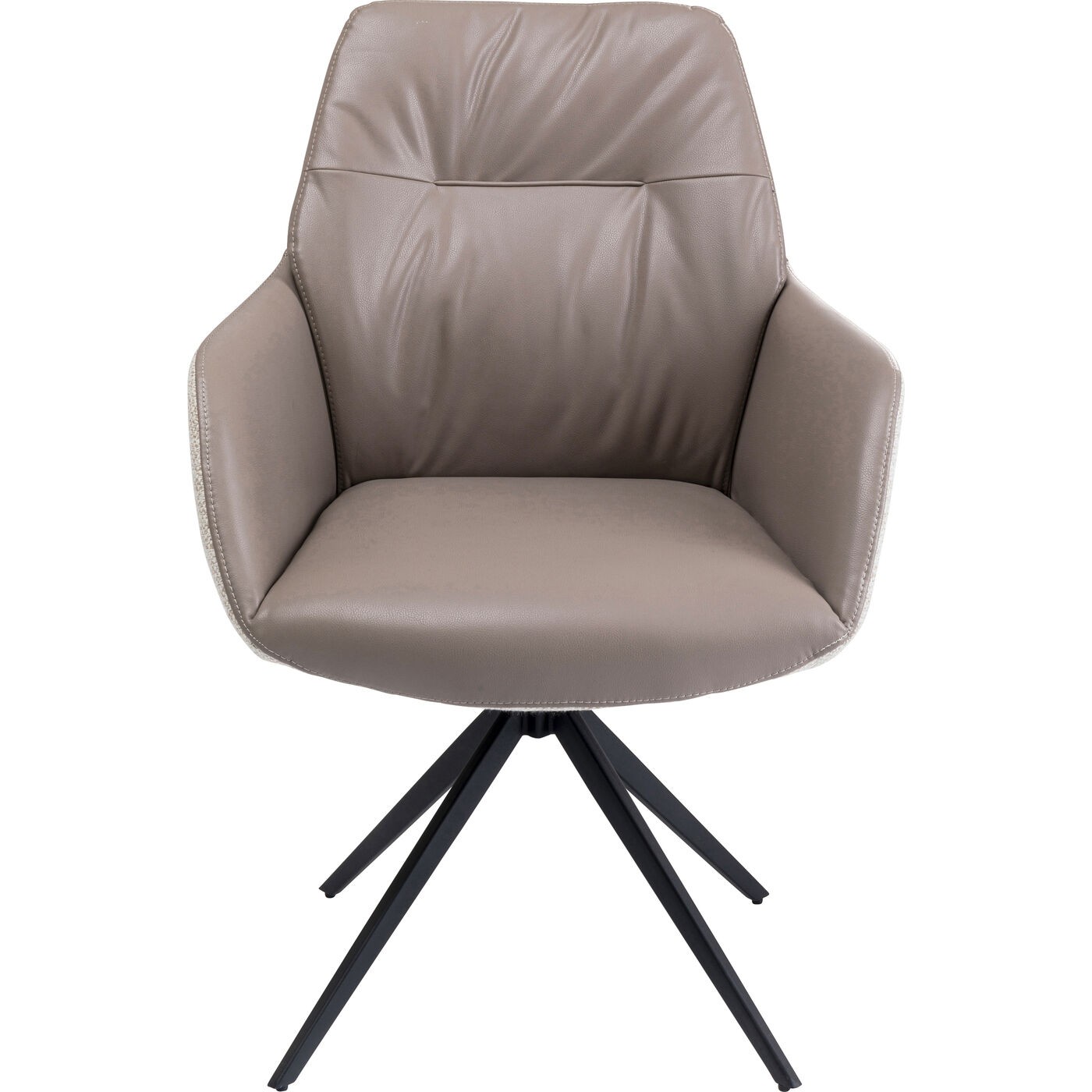 Chaise avec accoudoirs pivotante, AMIRA, KARE DESIGN