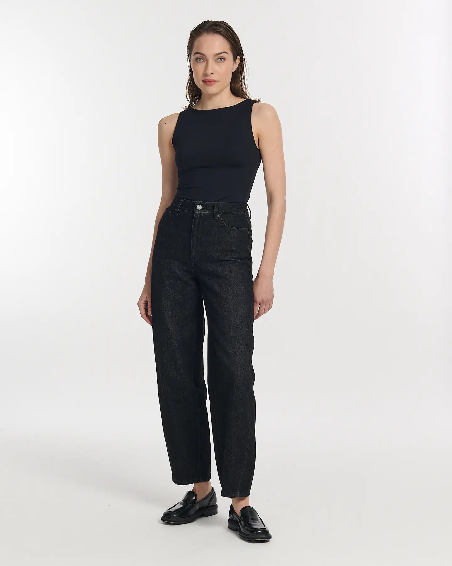 Jeans ballon taille haute, LABDIP