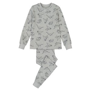 Pyjama en côtes imprimé dinosaures