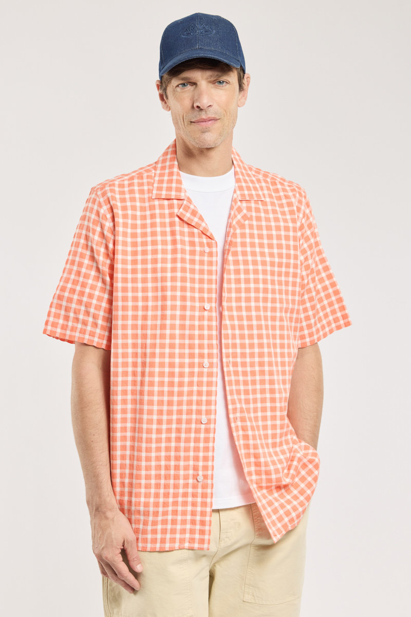 Chemise à carreaux en Coupe confort, ARMOR-LUX