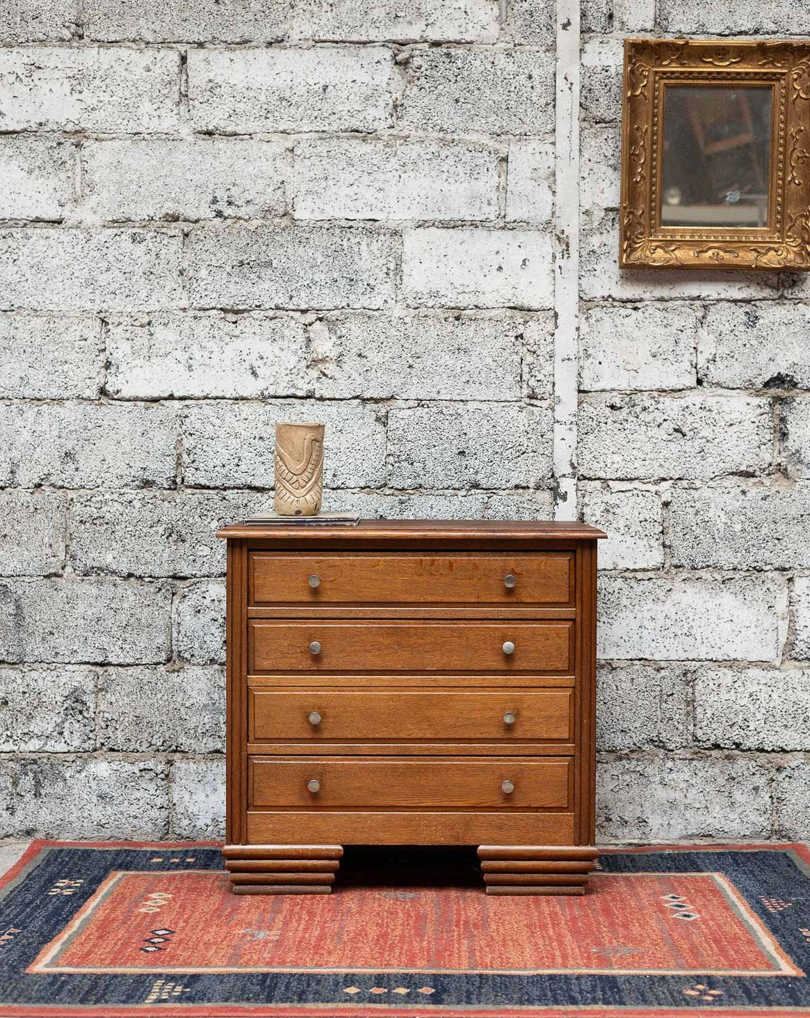Commode en bois massif Garance N°675 - Bon état, DEBONGOUT