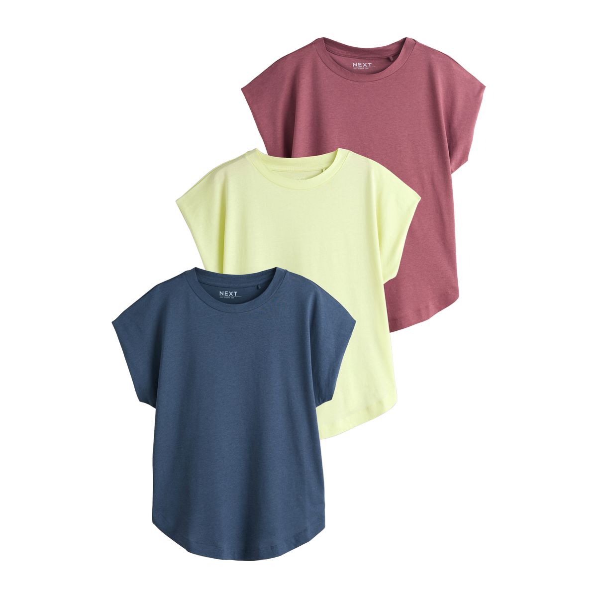 T-shirt en modal tencel™ mélangé à mancherons, NEXT