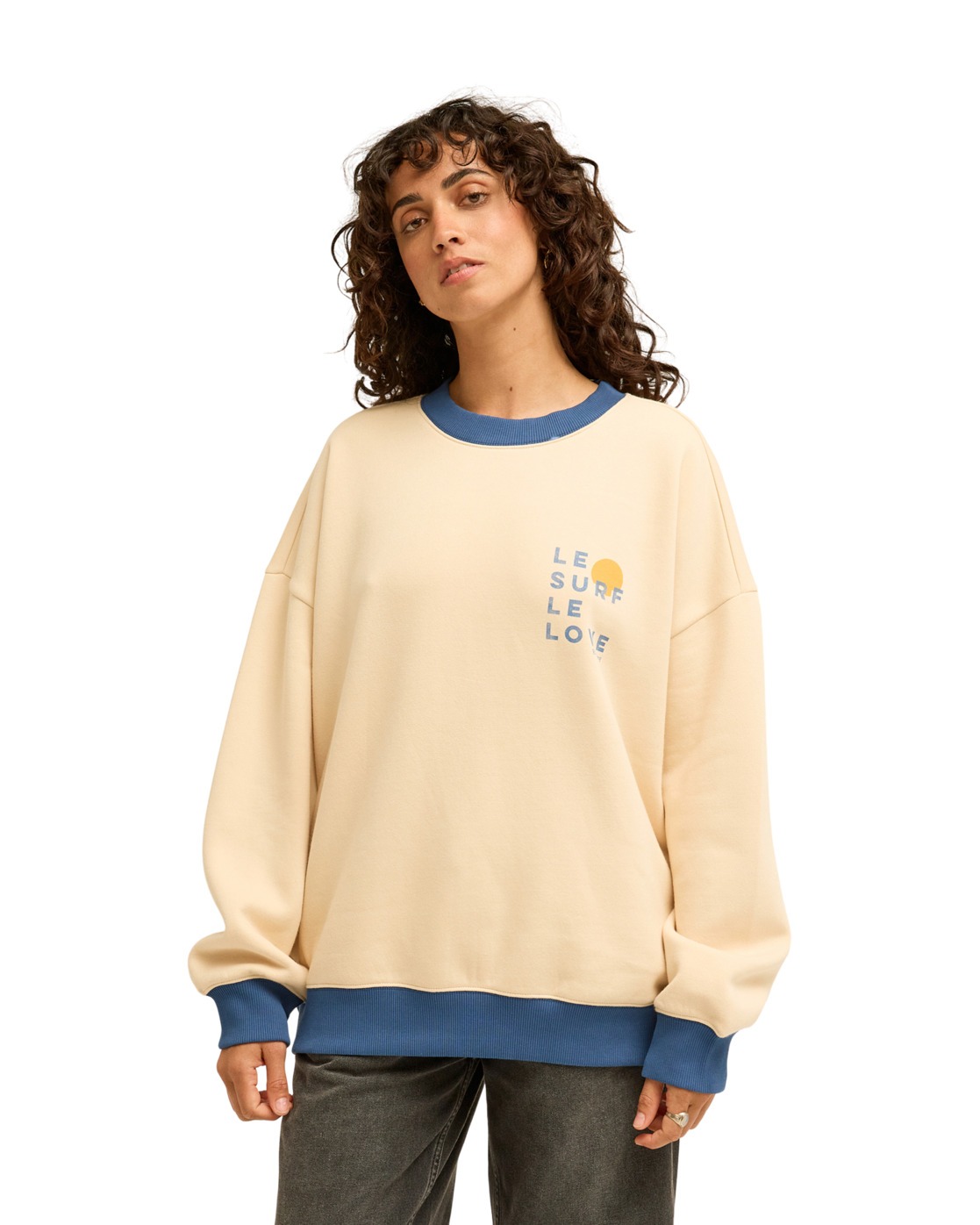 Sweat à capuche LE LOVE SURF, BILLABONG